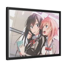 Load image into Gallery viewer, My Teen Romantic Comedy SNAFU Yukino Yukinoshita, Yui Yuigahama Canvas Framed Art Print