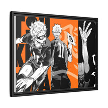 Load image into Gallery viewer, Tsukishima Kei Canvas Framed Art Print