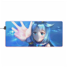 Load image into Gallery viewer, Aqua RGB LED Mouse Pad (Desk Mat)