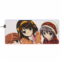 Load image into Gallery viewer, The Melancholy Of Haruhi Suzumiya RGB LED Mouse Pad (Desk Mat)
