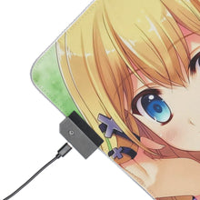 Load image into Gallery viewer, Rokudenashi Majutsu Koushi To Akashic Records Rumia Tingel RGB LED Mouse Pad (Desk Mat)
