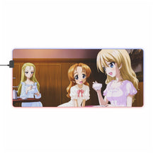 Load image into Gallery viewer, Girls und Panzer RGB LED Mouse Pad (Desk Mat)
