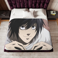 Load image into Gallery viewer, Anime Death Note Sherpa Blanket