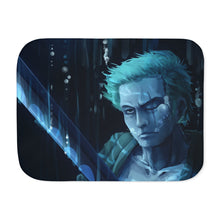Load image into Gallery viewer, Zoro Roronoa Sherpa Blanket
