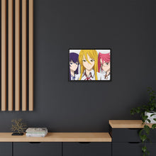 Load image into Gallery viewer, S.S.S Saeko, Shizuka e Saya Canvas Framed Art Print