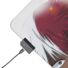 Load image into Gallery viewer, Shoto Todoroki / Enji Todoroki RGB LED Mouse Pad (Desk Mat)