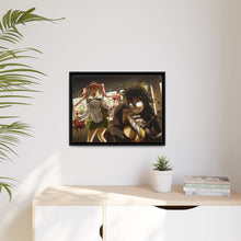 Load image into Gallery viewer, Takagi and Kôta Canvas Framed Art Print