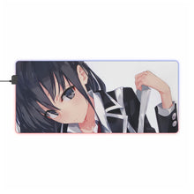 Load image into Gallery viewer, My Teen Romantic Comedy SNAFU Yukino Yukinoshita RGB LED Mouse Pad (Desk Mat)