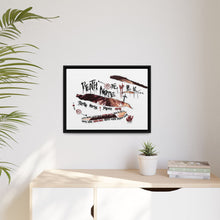 Load image into Gallery viewer, Death Note Canvas Framed Art Print