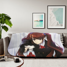 Load image into Gallery viewer, Mei and Izumi Sherpa Blanket