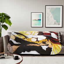 Load image into Gallery viewer, Koyomi and Kiss shot Sherpa Blanket