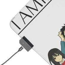 Load image into Gallery viewer, Durarara!! Izaya Orihara, Shizuo Heiwajima, Celty Sturluson, Masaomi Kida, Anri Sonohara RGB LED Mouse Pad (Desk Mat)