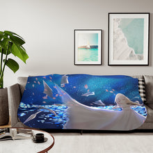 Load image into Gallery viewer, Your Lie In April Sherpa Blanket