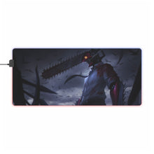 Load image into Gallery viewer, Denji - Chainsaw Man RGB LED Mouse Pad (Desk Mat)