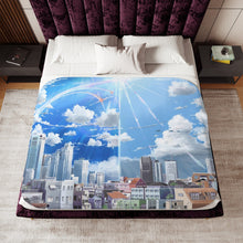 Load image into Gallery viewer, Anime Your Name. Sherpa Blanket