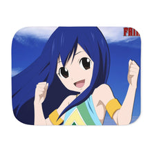Load image into Gallery viewer, Fairy Tail Wendy Marvell Sherpa Blanket