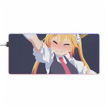 Load image into Gallery viewer, Miss Kobayashi's Dragon Maid Kobayashi San Chi No Maid Dragon, Tohru RGB LED Mouse Pad (Desk Mat)