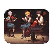 Load image into Gallery viewer, Anime Neon Genesis Evangelion Sherpa Blanket