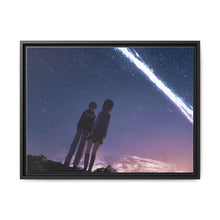 Load image into Gallery viewer, Anime Your Name. Canvas Framed Art Print