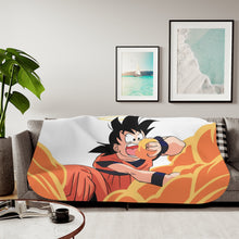 Load image into Gallery viewer, Anime Dragon Ball Zr Sherpa Blanket