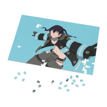 Load image into Gallery viewer, Tamaki Kotatsu from Fire Force Minimalistfor Dekstop Jigsaw Puzzle