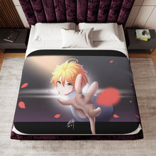 Load image into Gallery viewer, The Promised Neverland Emma Sherpa Blanket
