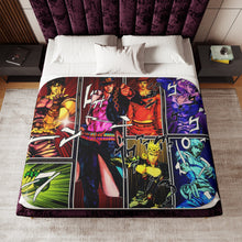 Load image into Gallery viewer, Anime Jojo's Bizarre Adventure Sherpa Blanket