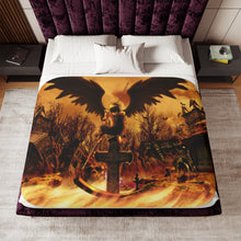 Load image into Gallery viewer, Anime Death Note Sherpa Blanket