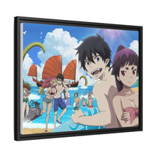 Load image into Gallery viewer, Ao No Exorcist Canvas Framed Art Print