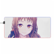 Load image into Gallery viewer, Anime Just Because! RGB LED Mouse Pad (Desk Mat)