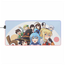 Load image into Gallery viewer, KonoSuba - God’s blessing on this wonderful world!! RGB LED Mouse Pad (Desk Mat)