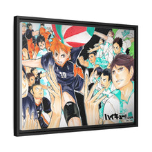 Load image into Gallery viewer, Haikyu!! Canvas Framed Art Print