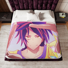 Load image into Gallery viewer, Sora (No Game No Life) 8k Sherpa Blanket