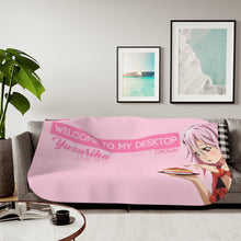 Load image into Gallery viewer, Anime Guilty Crown Sherpa Blanket