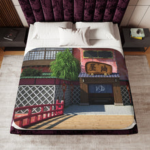 Load image into Gallery viewer, Anime Spirited Away Sherpa Blanket