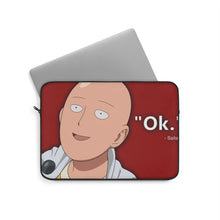 Load image into Gallery viewer, One Punch Man Saitama - Ok Laptop Sleeve
