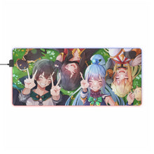 Load image into Gallery viewer, KonoSuba - God’s blessing on this wonderful world!! RGB LED Mouse Pad (Desk Mat)