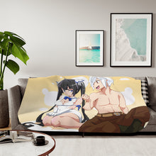 Load image into Gallery viewer, Bell and Hestia Sherpa Blanket