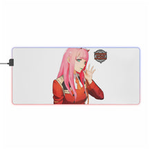 Load image into Gallery viewer, Zero two render RGB LED Mouse Pad (Desk Mat)