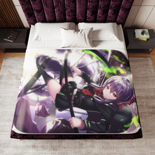 Load image into Gallery viewer, Anime Seraph of the End Sherpa Blanket