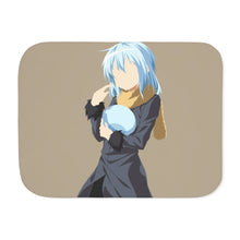 Load image into Gallery viewer, Rimuru Tempest in human form and in slime form minimalist Sherpa Blanket