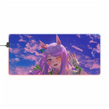 Load image into Gallery viewer, Uma Musume: Pretty Derby RGB LED Mouse Pad (Desk Mat)