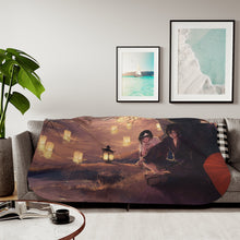 Load image into Gallery viewer, Yato And Nora Sherpa Blanket