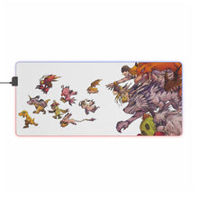 Load image into Gallery viewer, Anime Digimon RGB LED Mouse Pad (Desk Mat)