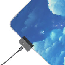 Load image into Gallery viewer, Girl playing guitar RGB LED Mouse Pad (Desk Mat)