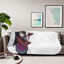 Load image into Gallery viewer, Anime Kakegurui Sherpa Blanket