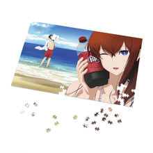 Load image into Gallery viewer, Makise Kurisu & Rintarou Kyouma-Dr Pepper Addicts Jigsaw Puzzle