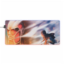 Load image into Gallery viewer, Anime Attack On Titan RGB LED Mouse Pad (Desk Mat)