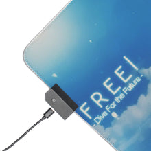 Load image into Gallery viewer, Haruka Nanase RGB LED Mouse Pad (Desk Mat)