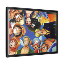 Load image into Gallery viewer, One Piece Monkey D. Luffy, Roronoa Zoro, Sanji, Nico Robin, Tony Tony Chopper Canvas Framed Art Print